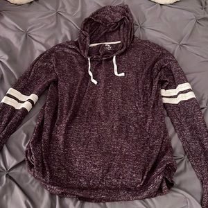 Purple Long Sleeve Hoodie